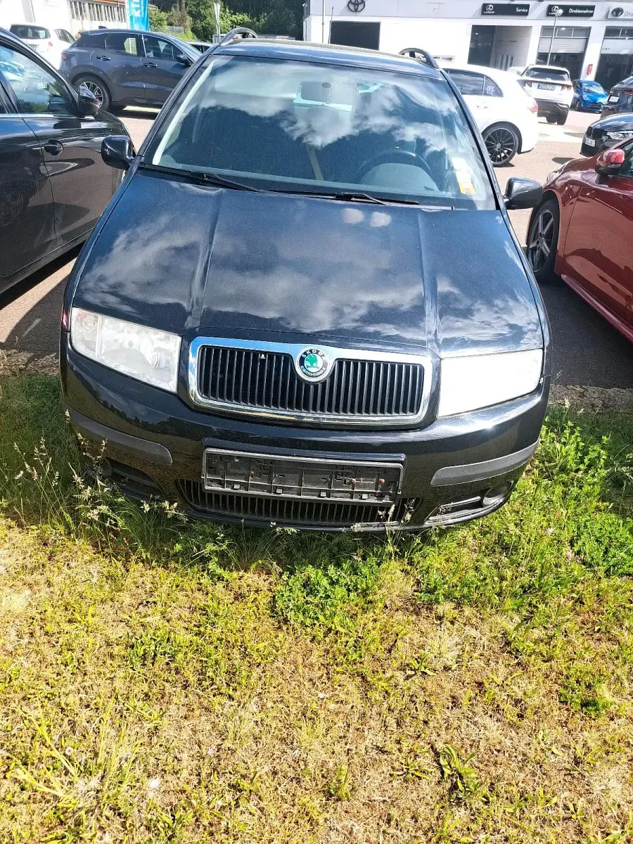Brugt Skoda Fabia 101 HK (74 kW) 2007 Sort Stationcar