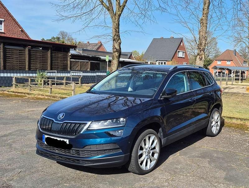 Blau Gebraucht 2020 Skoda Karoq Style SUV | 24.000 € (Fairer Preis) - Bild 1/4
