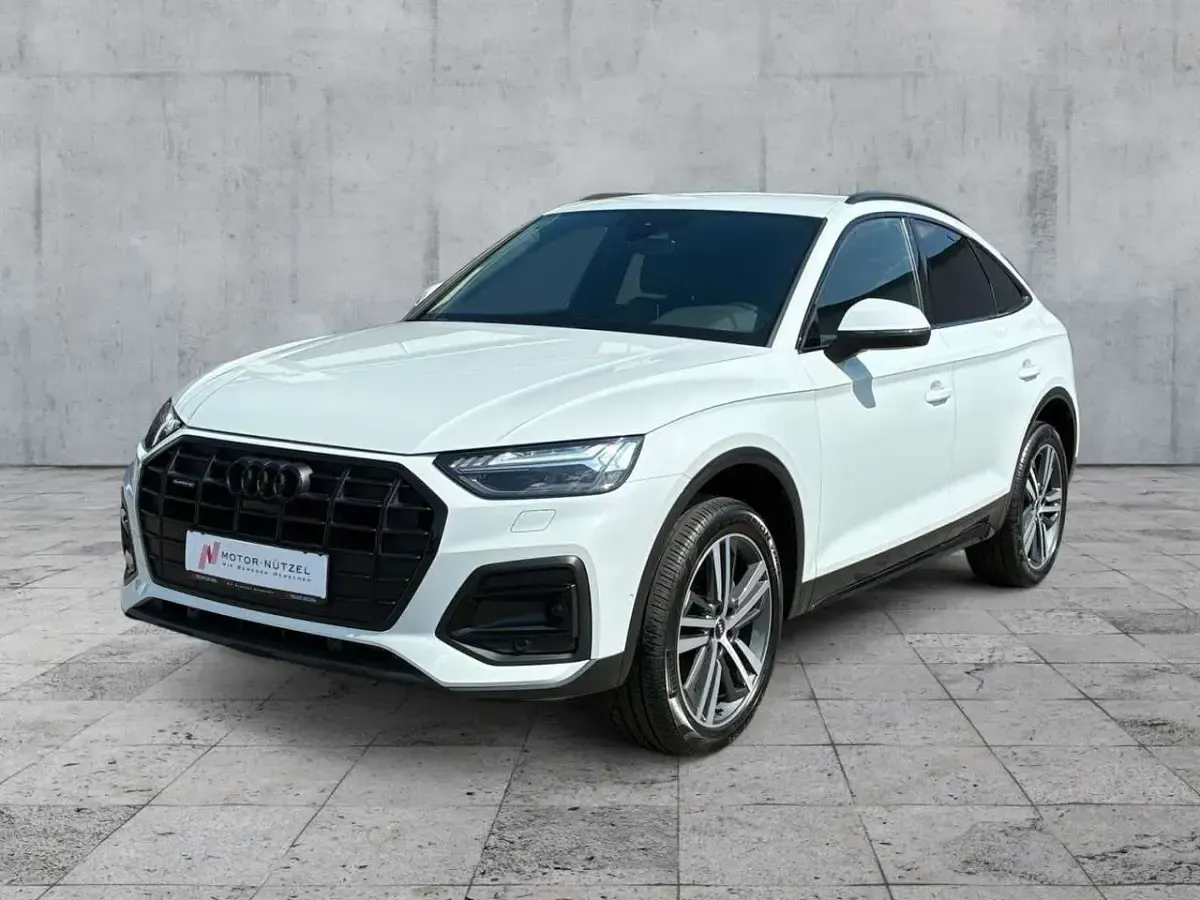 Gebraucht Audi Q5 S-Line 204 PS (150 kW) 2022 Gletscherweiß metallic SUV