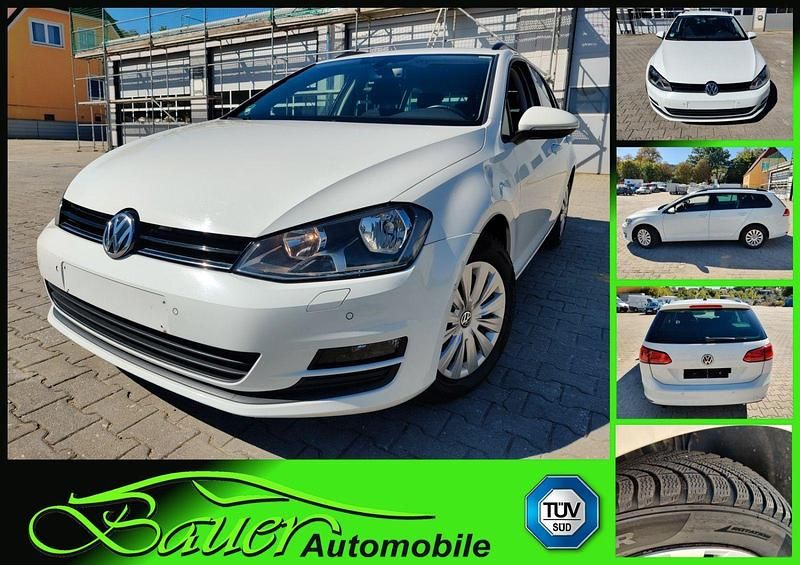 Weiß Gebraucht 2015 VW Golf VII Cup Kombi | 5.600 € (Superpreis) - Bild 1/4
