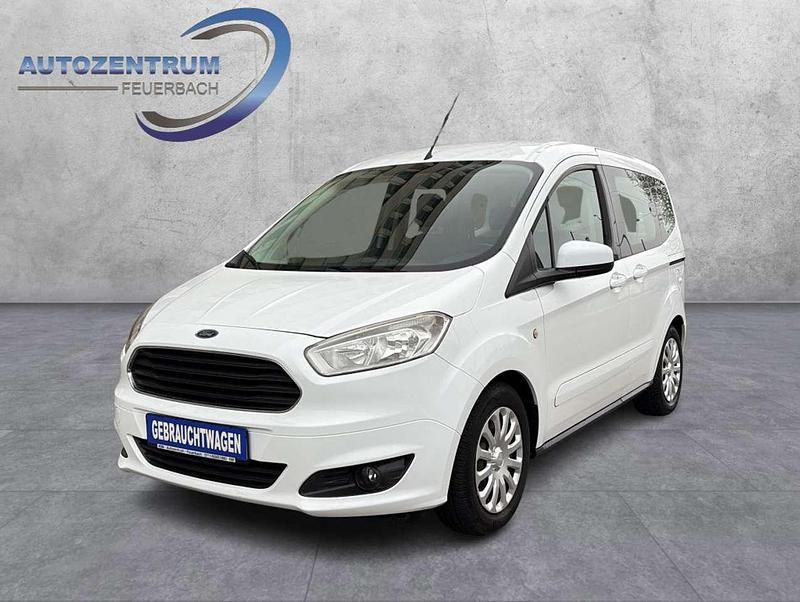 Weiß Gebraucht 2016 Ford Tourneo Courier Trend Van / Kleinbus | 8.150 € (Fairer Preis) - Bild 1/4