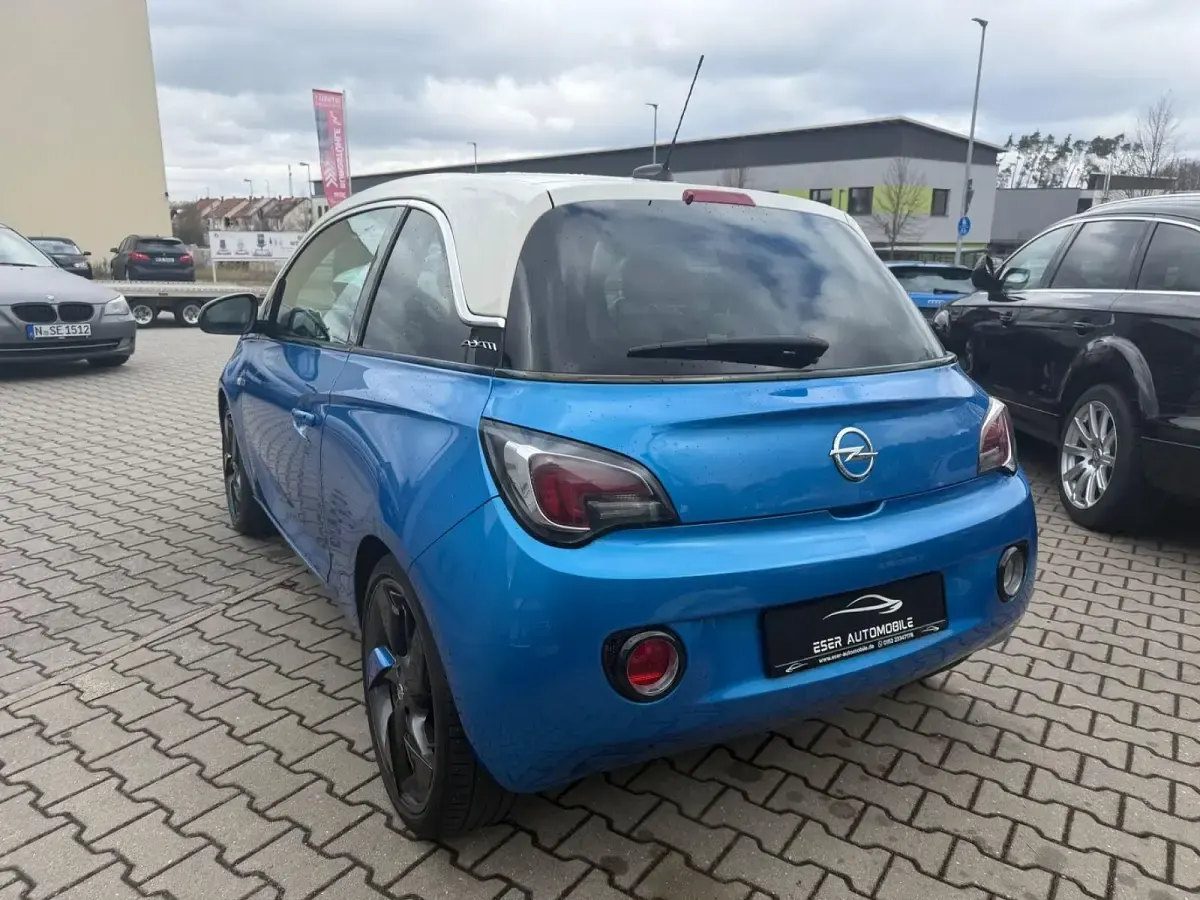 Occasion Opel Adam Slam 101 ch (74 kW) 2016 Bleue Citadine