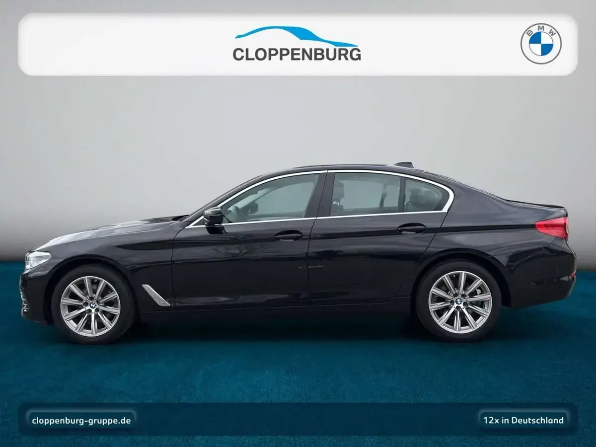 Gebraucht BMW 520 190 PS (139 kW) 2020 Saphirschwarz Limousine