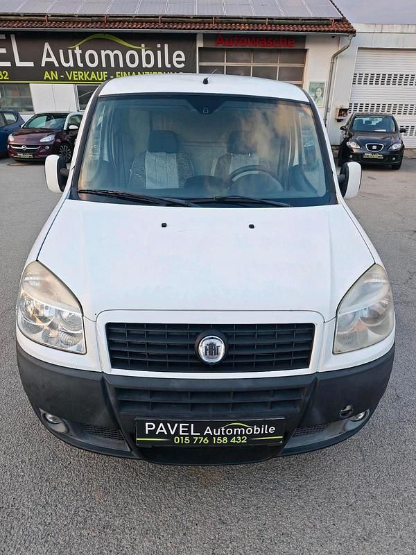 Gebraucht Fiat Doblò 75 PS (55 kW) 2008 Weiß Van / Kleinbus