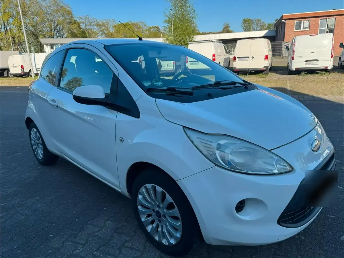 Gebraucht Ford Ka 69 PS (50 kW) 2009 Weiß Kleinwagen