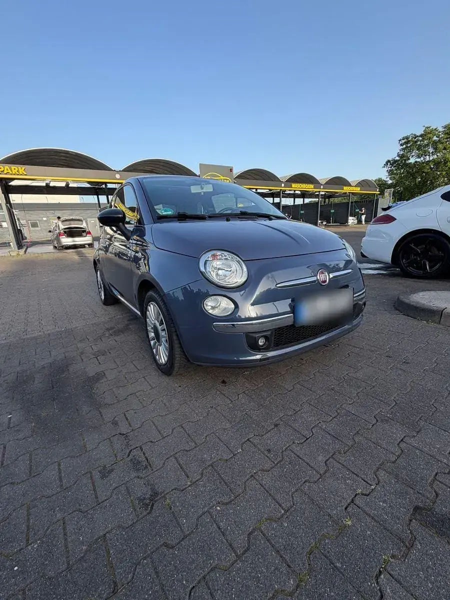 Gebraucht Fiat 500 Lounge 69 PS (50 kW) 2012 Blau Kleinwagen