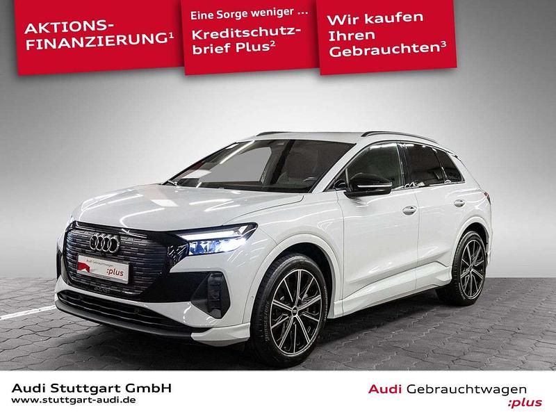 Gebraucht Audi Q4 e-tron Ambiente 150 kW (204 PS) 2023 Gletscherweiß metallic SUV