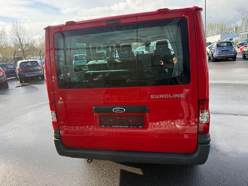 Second-hand Ford Transit 110 CP (80 kW) 2007 Roșu Monovolum