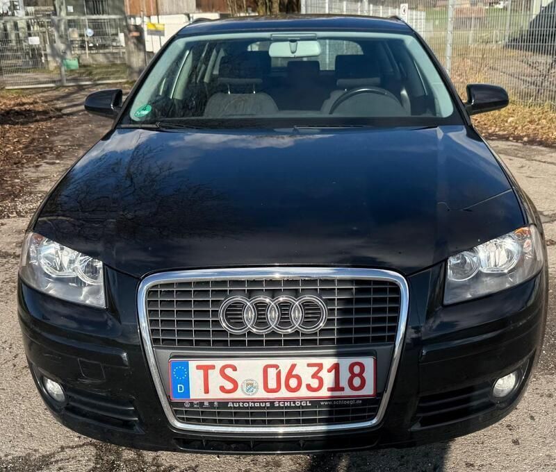 Schwarz Gebraucht 2007 Audi A3 Sportback Ambition Kleinwagen | 2.498 € (Superpreis) - Bild 1/4
