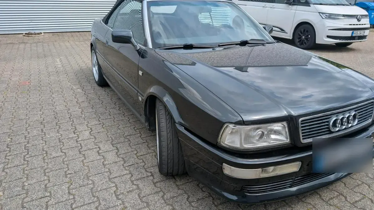Gebraucht Audi Cabriolet 150 PS (110 kW) 1997 Schwarz Cabrio