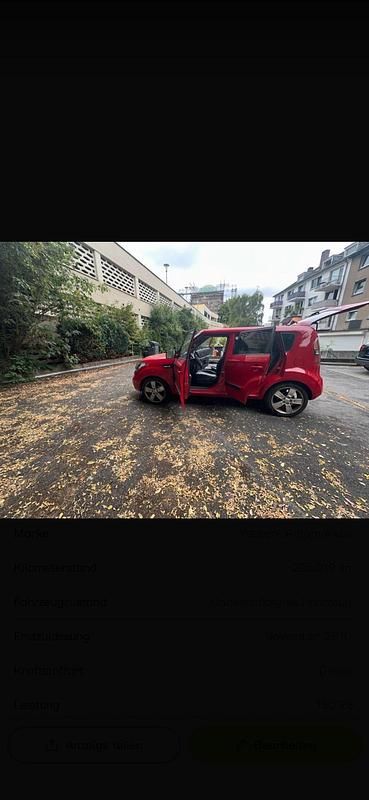 Gebraucht Kia Soul 130 PS (95 kW) 2010 Rot SUV