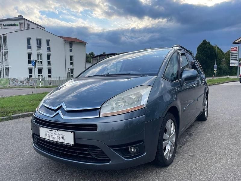 Gebraucht Citroën Grand C4 Picasso Tendance 109 PS (80 kW) 2008 Grau Van / Kleinbus