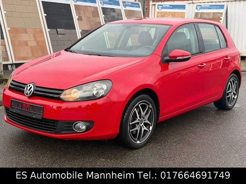 Gebraucht VW Golf VI Highline 140 PS (102 kW) 2010 Rot Kleinwagen