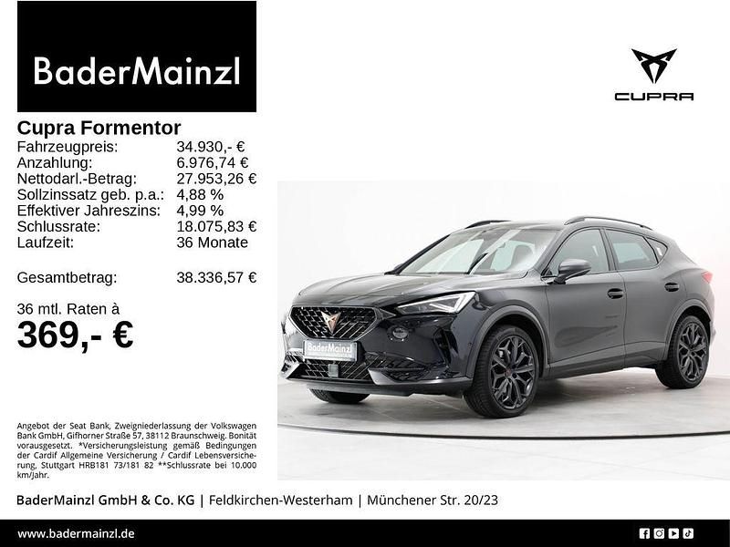 Schwarz Gebraucht 2023 Cupra Formentor VZ SUV | 34.930 € (Etwas zu teuer) - Bild 1/3