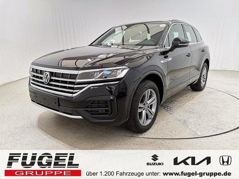 Deep black perleffekt Gebraucht 2021 VW Touareg R-line SUV | 47.969 € (Superpreis) - Bild 1/4