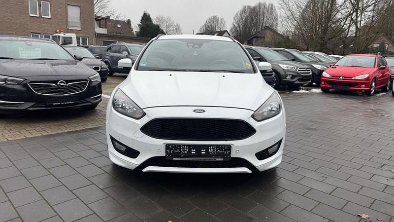 Gebraucht Ford Focus ST-Line 150 PS (110 kW) 2018 Weiß Kombi