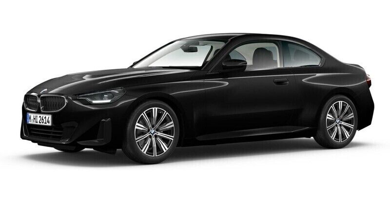 Schwarz Gebraucht 2024 BMW 218 Shadowline Coupé | 33.749 € (Superpreis) - Bild 1/3