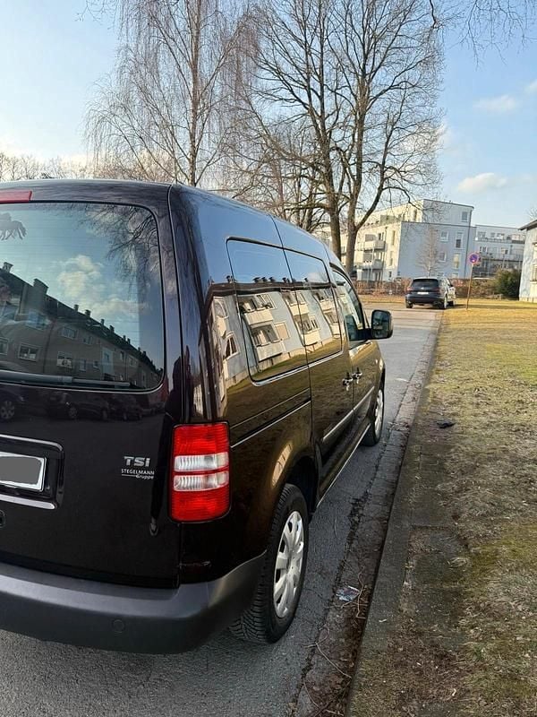 Gebraucht VW Caddy 105 PS (77 kW) 2012 Schwarz Van / Kleinbus