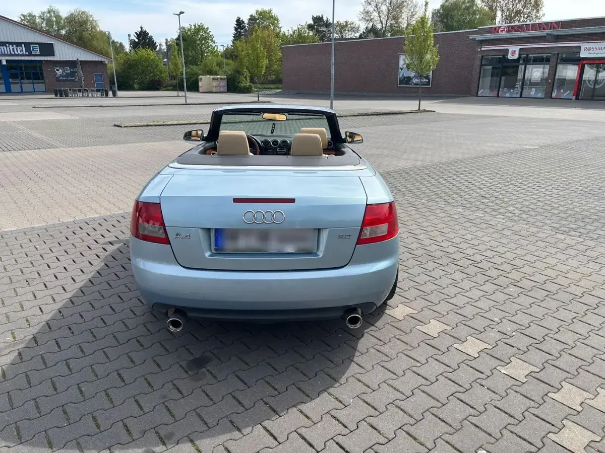 Używany Audi A4 Cabriolet 220 KM (161 kW) 2002 Niebieski Kabriolet