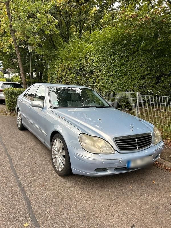 Usata Mercedes S320 224 CV (164 kW) 2001 Blu Berlina