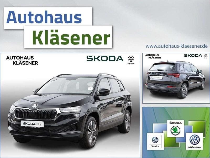 Schwarz Gebraucht 2024 Skoda Karoq Tour SUV | 31.470 € (Fairer Preis) - Bild 1/4