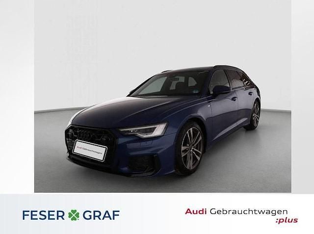 Ascariblau metallic Gebraucht 2025 Audi A6 S-Line Kombi | 54.890 € (Teuer) - Bild 1/3
