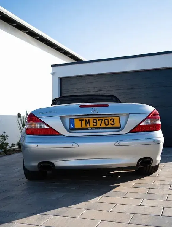 Gebraucht Mercedes SL350 272 PS (200 kW) 2007 Silber Cabrio