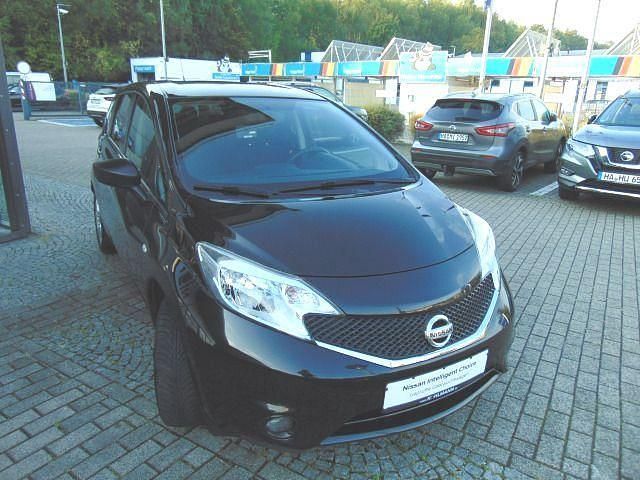 Gebraucht Nissan Note Visia 90 PS (66 kW) 2015 Schwarz Van / Kleinbus