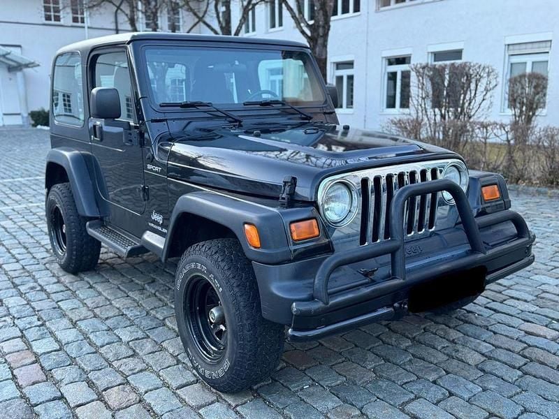 Gebraucht Jeep Wrangler Sport 143 PS (105 kW) 2003 Schwarz SUV