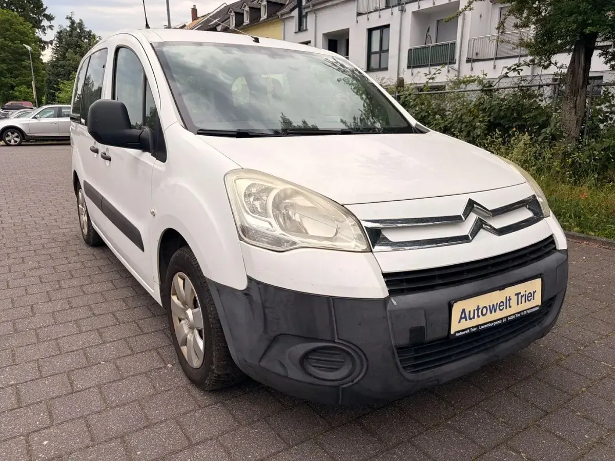 Gebraucht Citroën e-Berlingo Advance 75 PS (55 kW) 2009 Weiß Van / Kleinbus