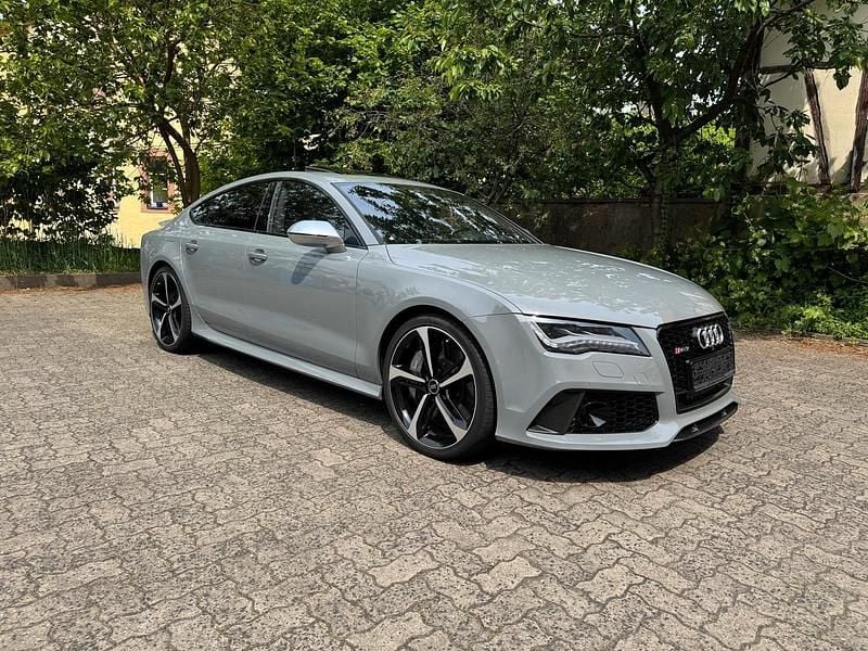 Grau Gebraucht 2013 Audi RS7 Comfort Kleinwagen | 36.800 € (Fairer Preis) - Bild 1/4