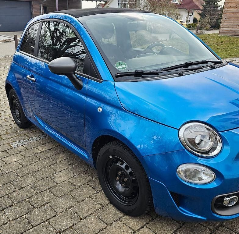 Gebraucht Fiat 500 S 86 PS (63 kW) 2017 Blau Cabrio