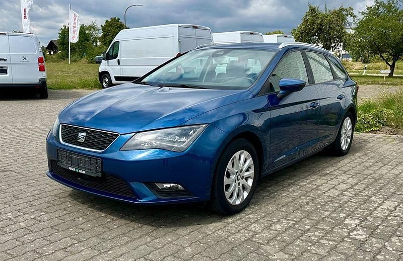 Blau Gebraucht 2014 Seat Leon ST Style Kombi | 6.900 € (Teuer) - Bild 1/4