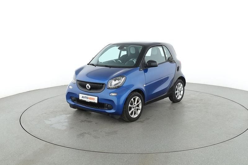 Blau Gebraucht 2016 Smart ForTwo Coupé Passion Kleinwagen | 6.850 € (Guter Preis) - Bild 1/3