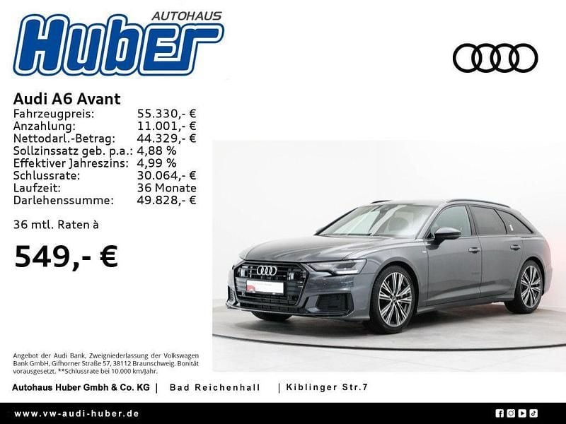 6y daytonagrau perleffekt Gebraucht 2023 Audi A6 S-Line Kombi | 53.960 € (Etwas zu teuer) - Bild 1/4