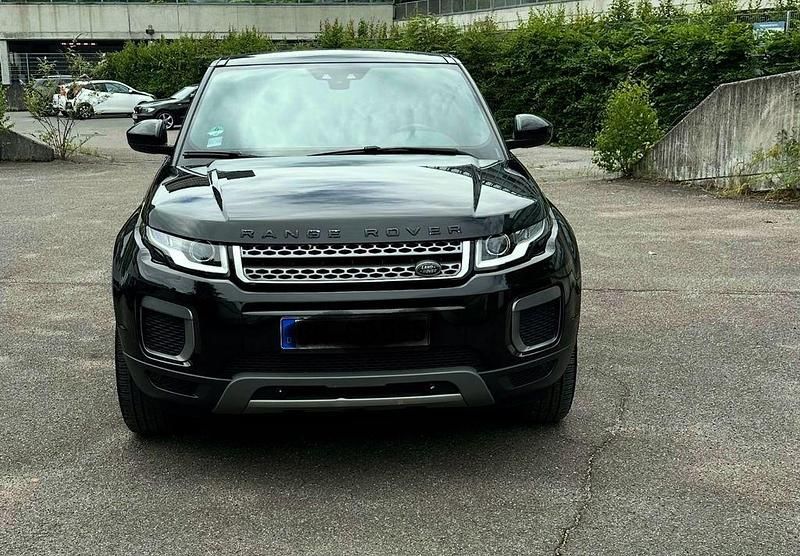 Schwarz Gebraucht 2017 Land Rover Range Rover evoque SE SUV | 15.900 € (Superpreis) - Bild 1/4