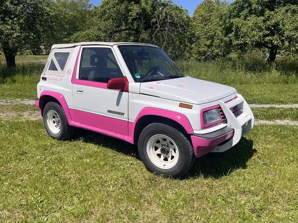 Gebraucht Suzuki Vitara 80 PS (58 kW) 1996 Weiß Cabrio