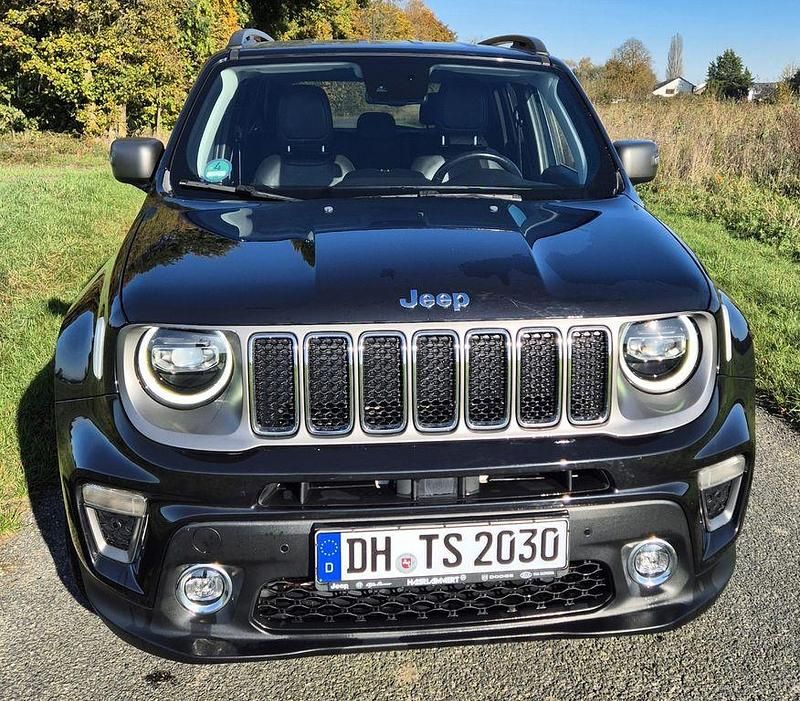 Schwarz Gebraucht 2018 Jeep Renegade Limited SUV | 11.599 € (Superpreis) - Bild 1/4