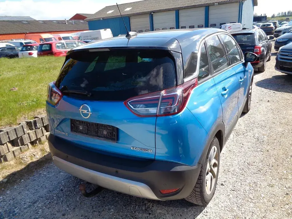 Gebraucht Opel Crossland 99 PS (72 kW) 2017 Blau SUV