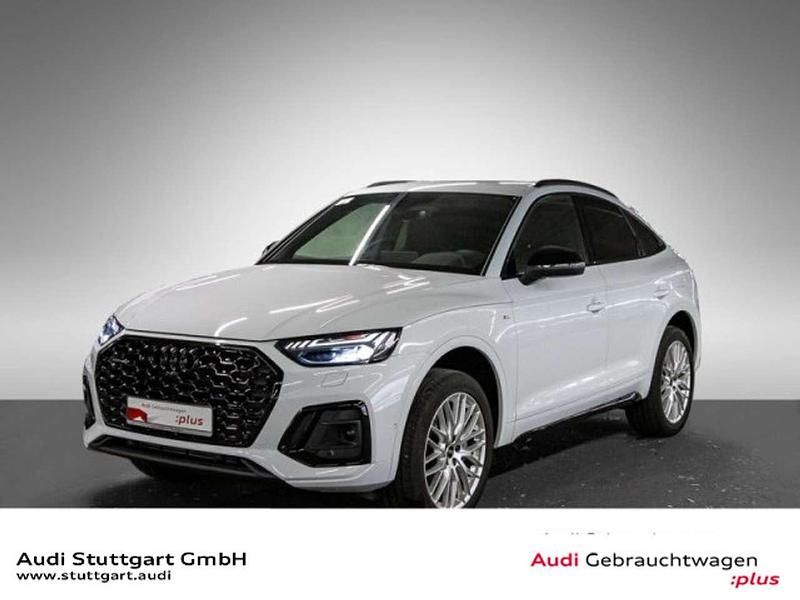 Gletscherweiß metallic Gebraucht 2024 Audi Q5 S-Line SUV | 54.490 € - Bild 1/4