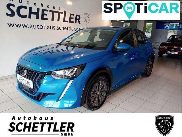 Blau Gebraucht 2021 Peugeot e-208 Active Kleinwagen | 14.890 € (Fairer Preis) - Bild 1/4