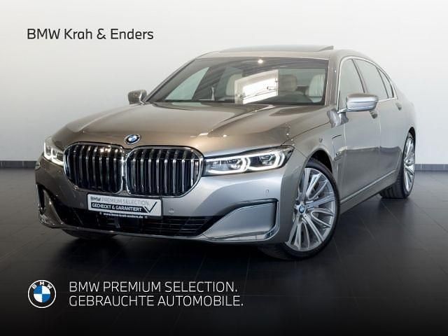 Gebraucht BMW 745L 394 PS (289 kW) 2022 Individual lack (donington grey) (silber) Limousine