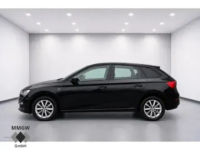 Gebraucht Skoda Scala Ambition 110 PS (80 kW) 2021 Schwarz Kleinwagen