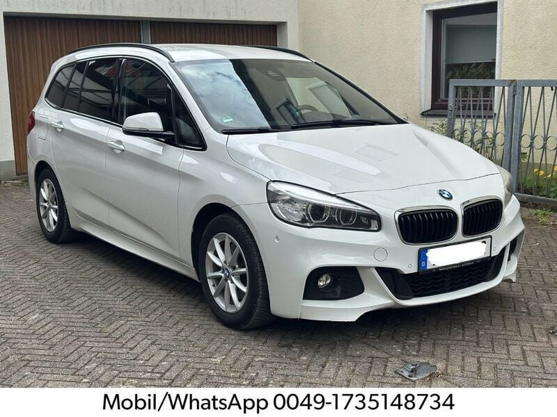 Weiß Gebraucht 2016 BMW 218 Gran Tourer M Sport Van / Kleinbus | 9.250 € (Superpreis) - Bild 1/4