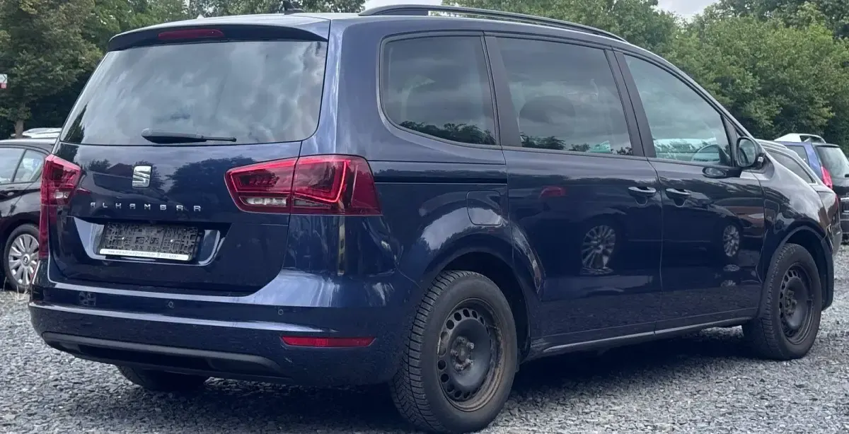 Gebraucht Seat Alhambra Style 150 PS (110 kW) 2015 Blau Van / Kleinbus