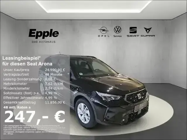 Gebraucht Seat Arona Style 116 PS (85 kW) 2026 Schwarz SUV