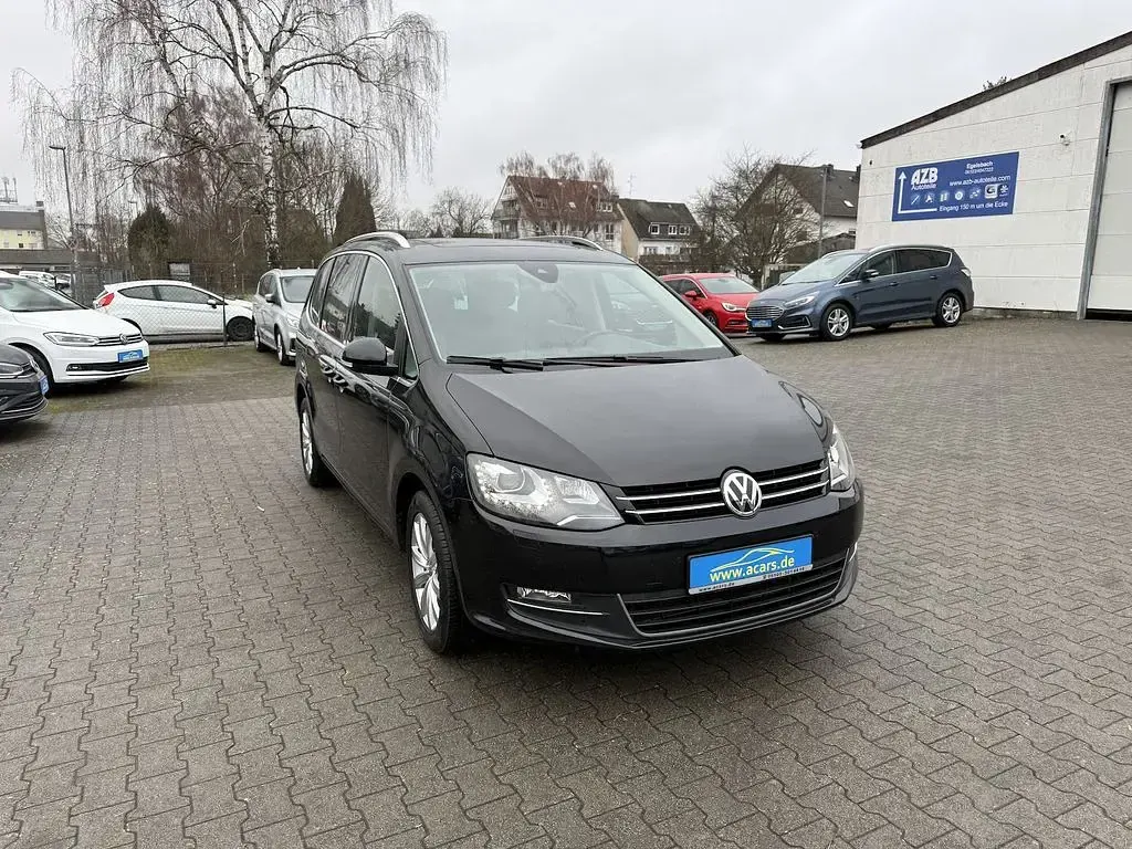 Brugt VW Sharan Highline 150 HK (110 kW) 2022 Sort MPV