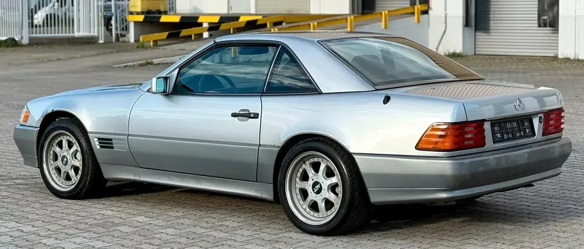 Gebraucht Mercedes SL320 231 PS (169 kW) 1994 Silber Cabrio