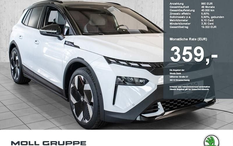 Schwarz Neu 2025 Skoda Elroq SportLine SUV | 46.990 € (Fairer Preis) - Bild 1/4
