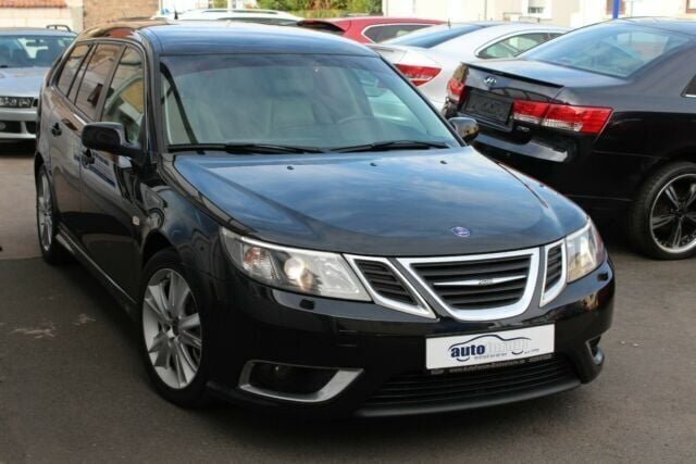 Gebraucht Saab 9-3 Aero 180 PS (132 kW) 2008 Schwarz metallic Kombi